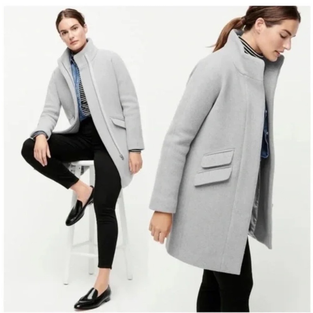 J. Crew Women's Italian Wool Stadium Coat